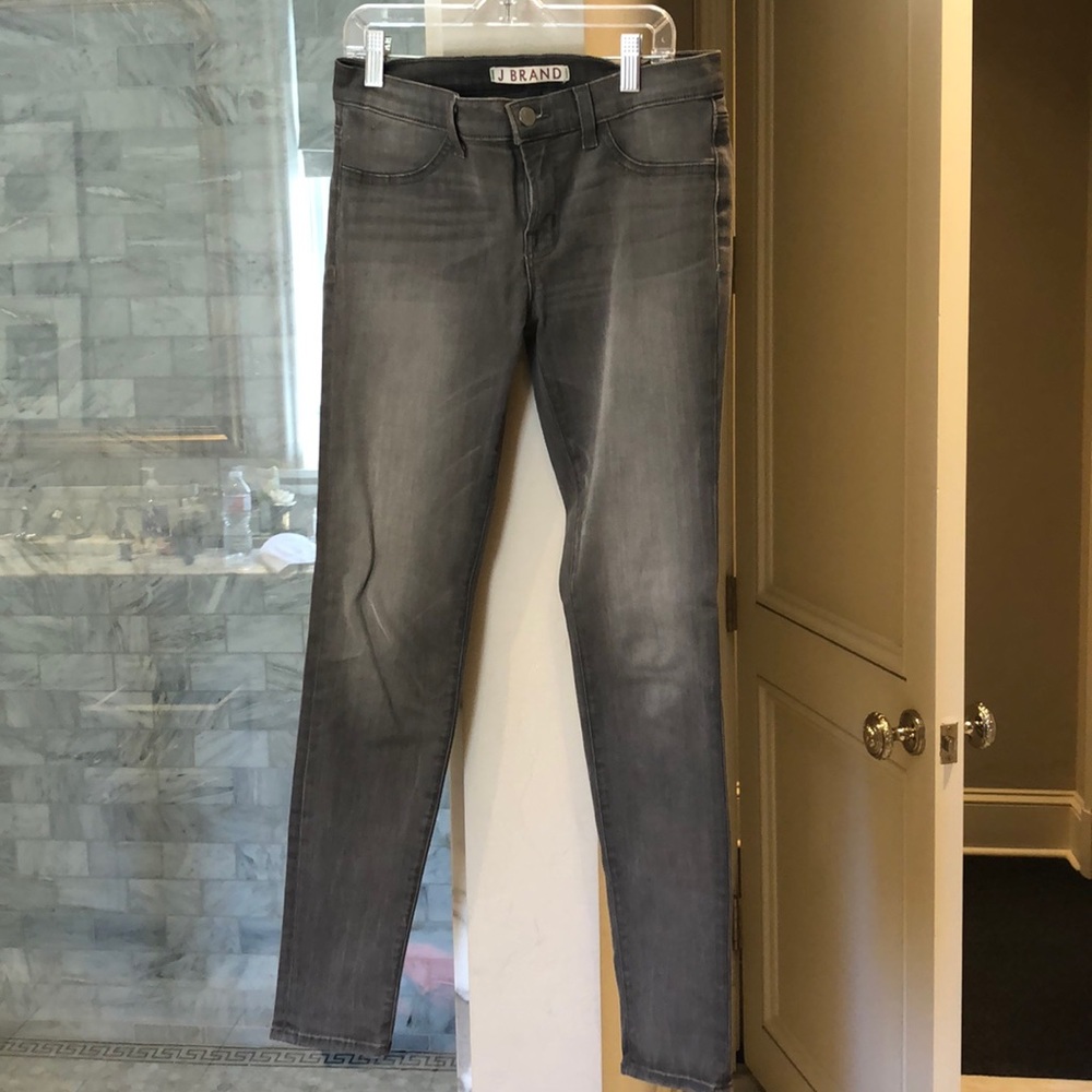 J Brand gray skinny jean